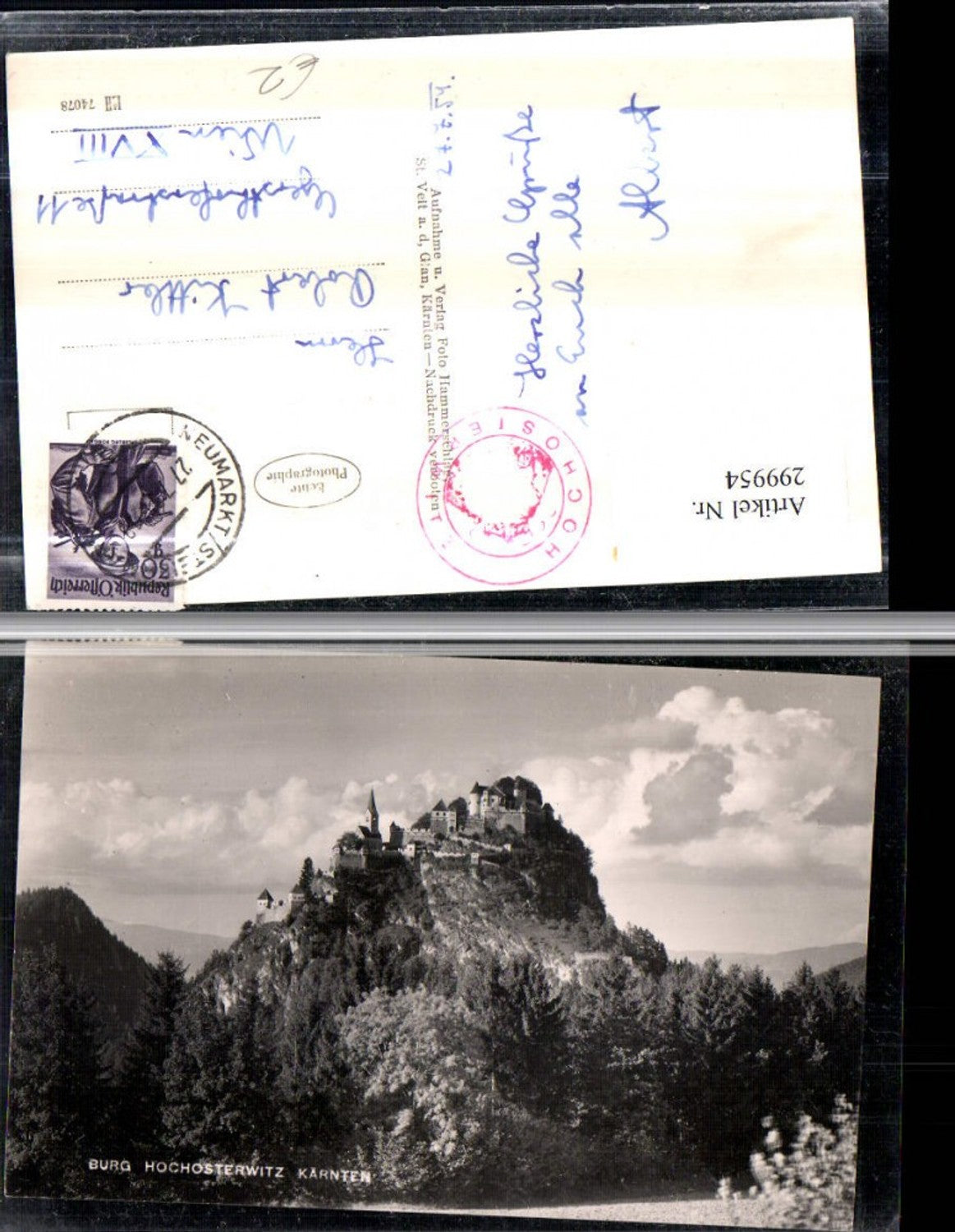 299954,Burg Hochosterwitz b. St. Georgen am Längsee