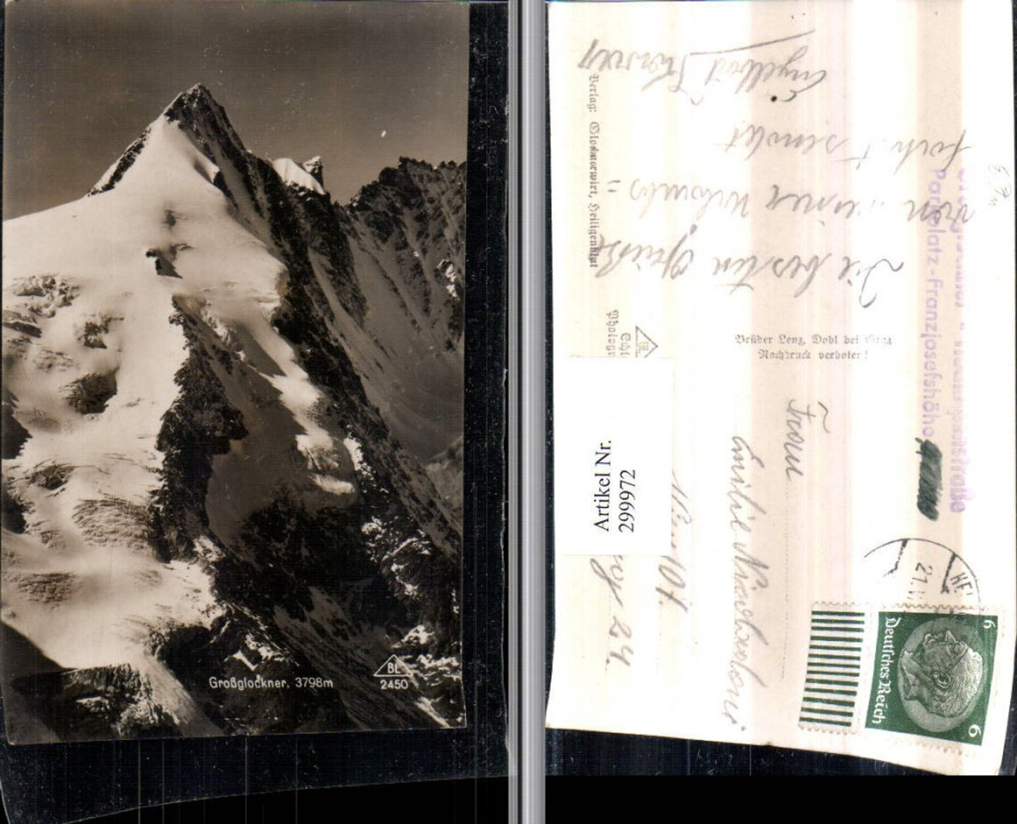 299972,Großglockner Bergkulisse b. Heiligenblut