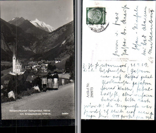 299973,Heiligenblut Totale m. Großglockner Bergkulisse