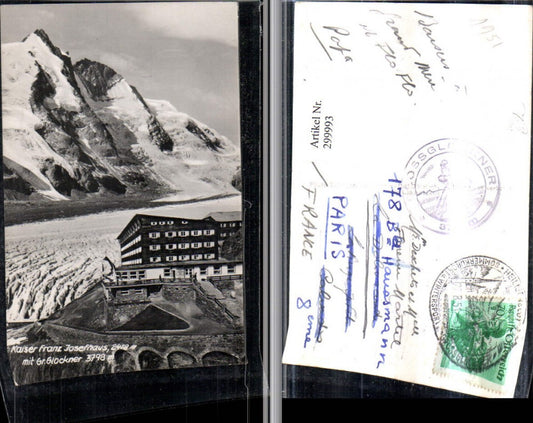 299993,Kaiser-Franz-Josefhaus Berghütte m. Großglockner Bergkulisse b. Heiligenblut