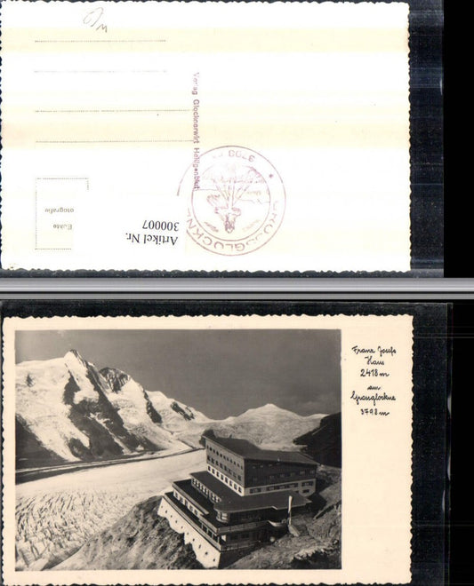 300007,Franz-Josefs-Haus m. Großglockner Bergkulisse b. Heiligenblut