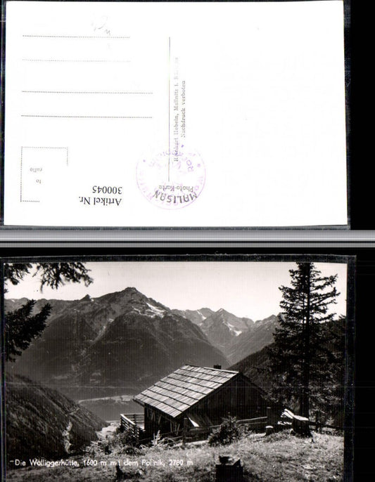 300045,Wolliggerhütte Berghütte m. Polinik Bergkulisse b. Mallnitz