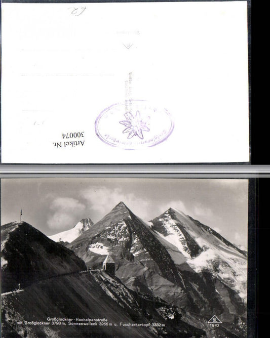 300074,Großglockner Hochalpenstraße Bergkulisse b. Heiligenblut