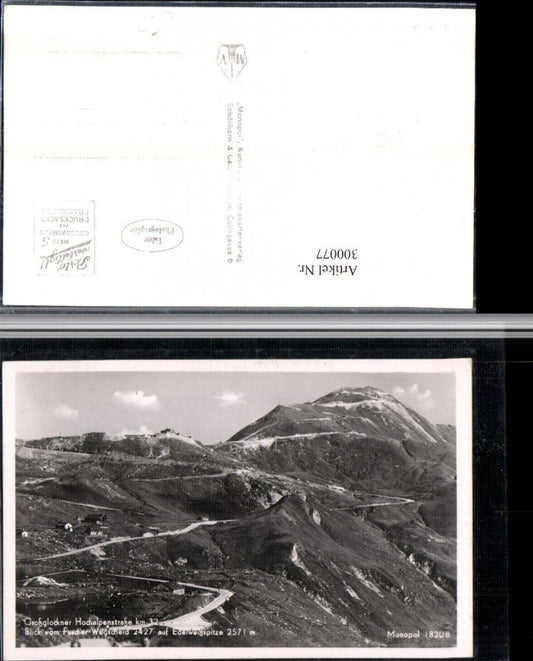 300077,Großglockner Hochalpenstraße Edelweißspitze Bergkulisse b. Heiligenblut