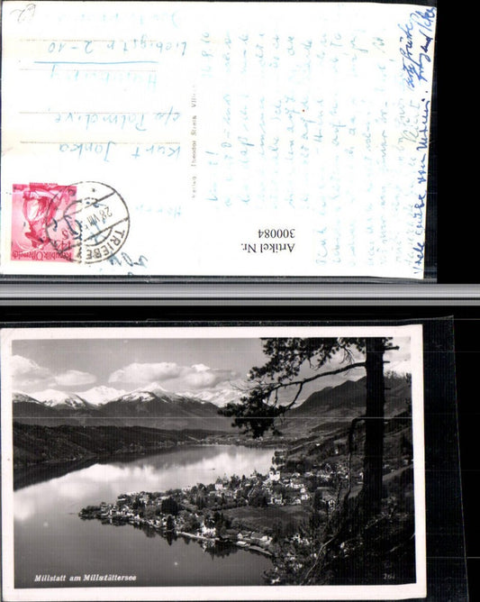 300084,Millstatt am Millstättersee Totale Bergkulisse
