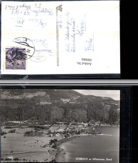 300086,Dörbriach am Millstättersee Totale pub Gustav Fenz 1692