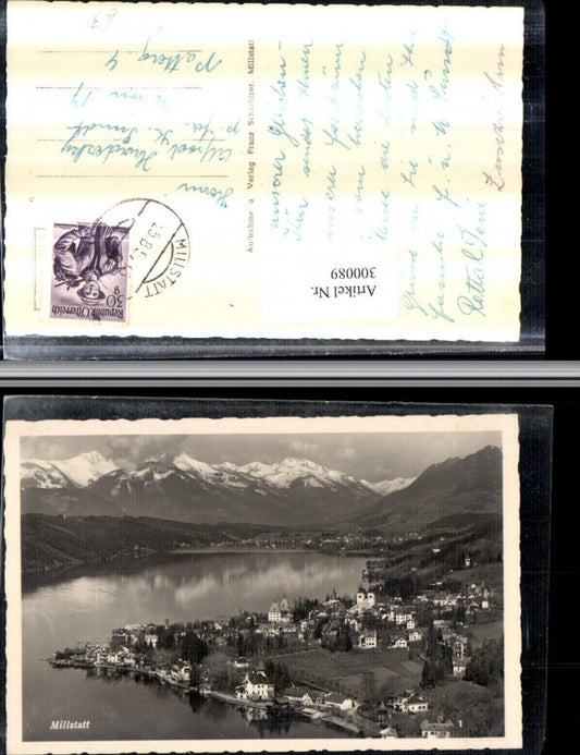 300089,Millstatt am See Totale Bergkulisse
