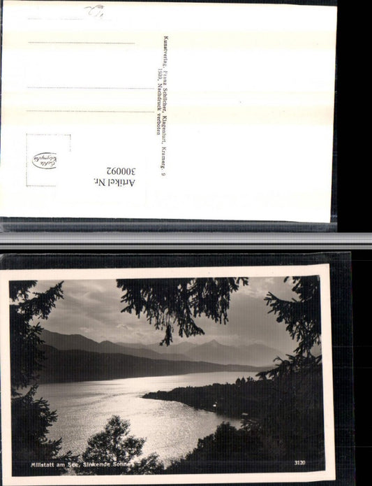 300092,Millstatt am See Sinkende Sonne Bergkulisse pub Franz Schilcher 3120