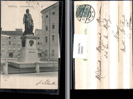 300203,Salzburg Mozart-Denkmal