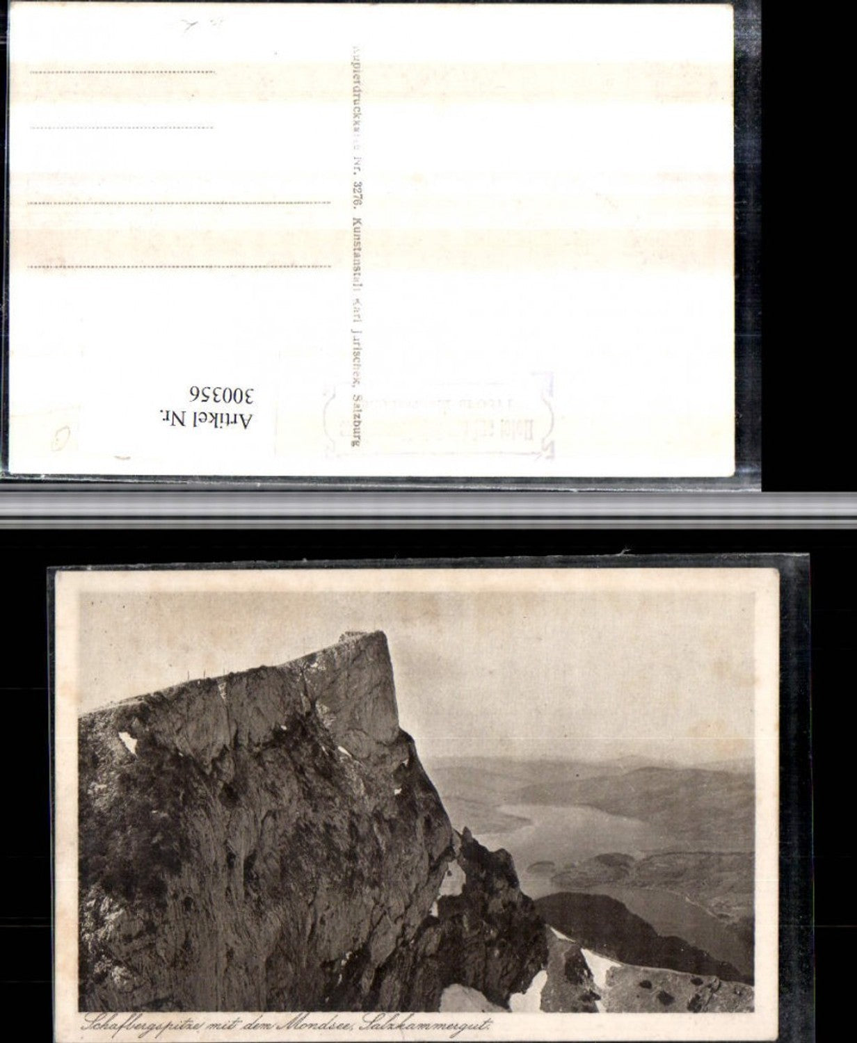 300356,Schafbergspitze m. Mondsee b. St. Wolfgang