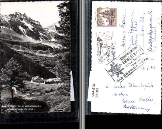 300386,Ammererhof Kolm Saigurn b. Rauris m. Hohen Sonnblick Bergkulisse