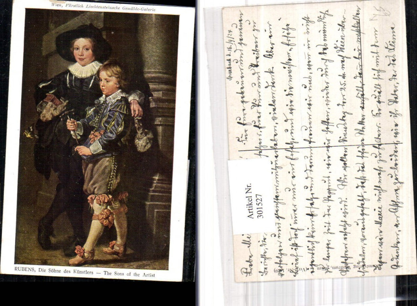 301527,Künstler Ak Peter Paul Rubens Die Söhne des Künstlers