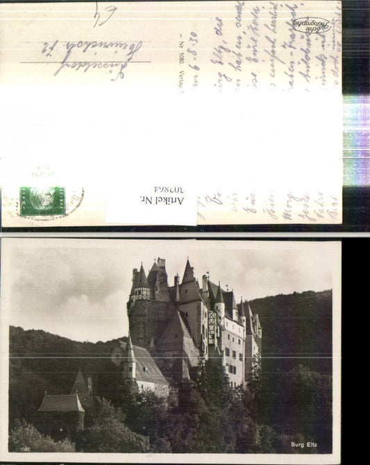 302864,Foto Ak Burg Eltz b. Münstermaifeld