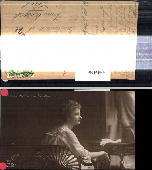 302884,Prinzessin Joachim von Preußen Adel Monarchie
