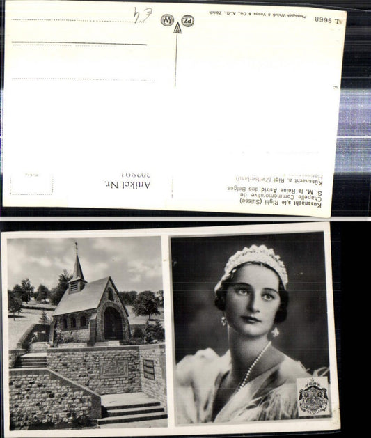 302891,Foto Ak Küssnacht a. Rigi Gedächtniskapelle Königin Astrid von Belgien Adel Monarchie