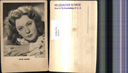 303257,Zarah Leander Schauspielerin pub Ross