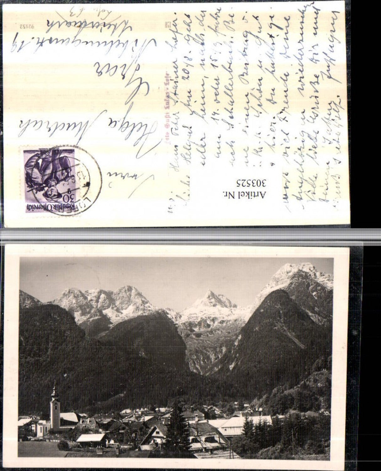 303525,Lofer Totale Bergkulisse