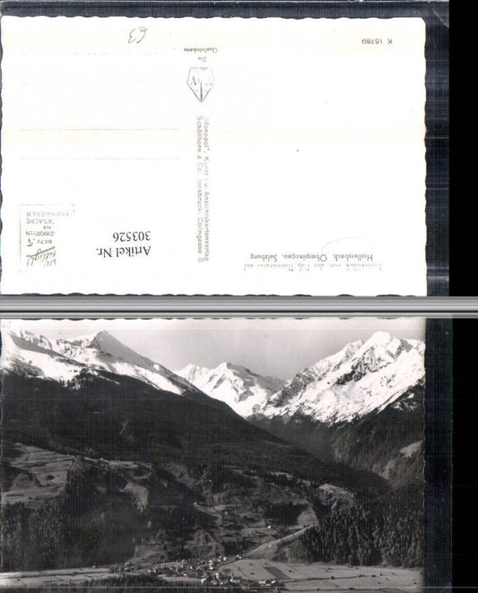 303526,Hollersbach im Oberpinzgau Totale Bergkulisse