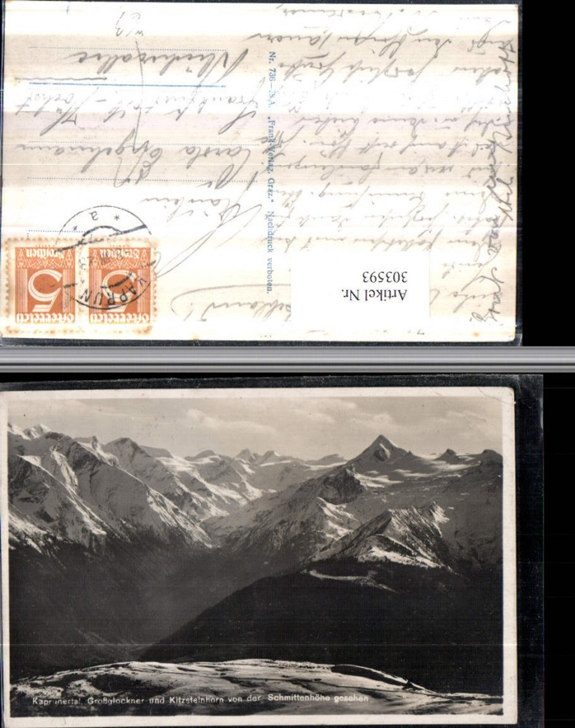 303593,Kaprunertal Großglockner u. Kitzsteinhorn Bergkulisse b. Kaprun