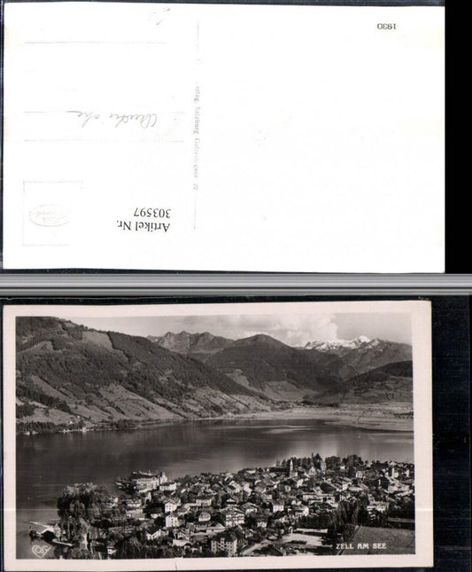303597,Zell am See Totale Bergkulisse