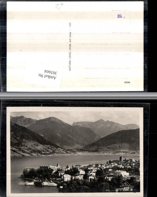 303604,Zell am See Totale geg. Tauern Bergkulisse