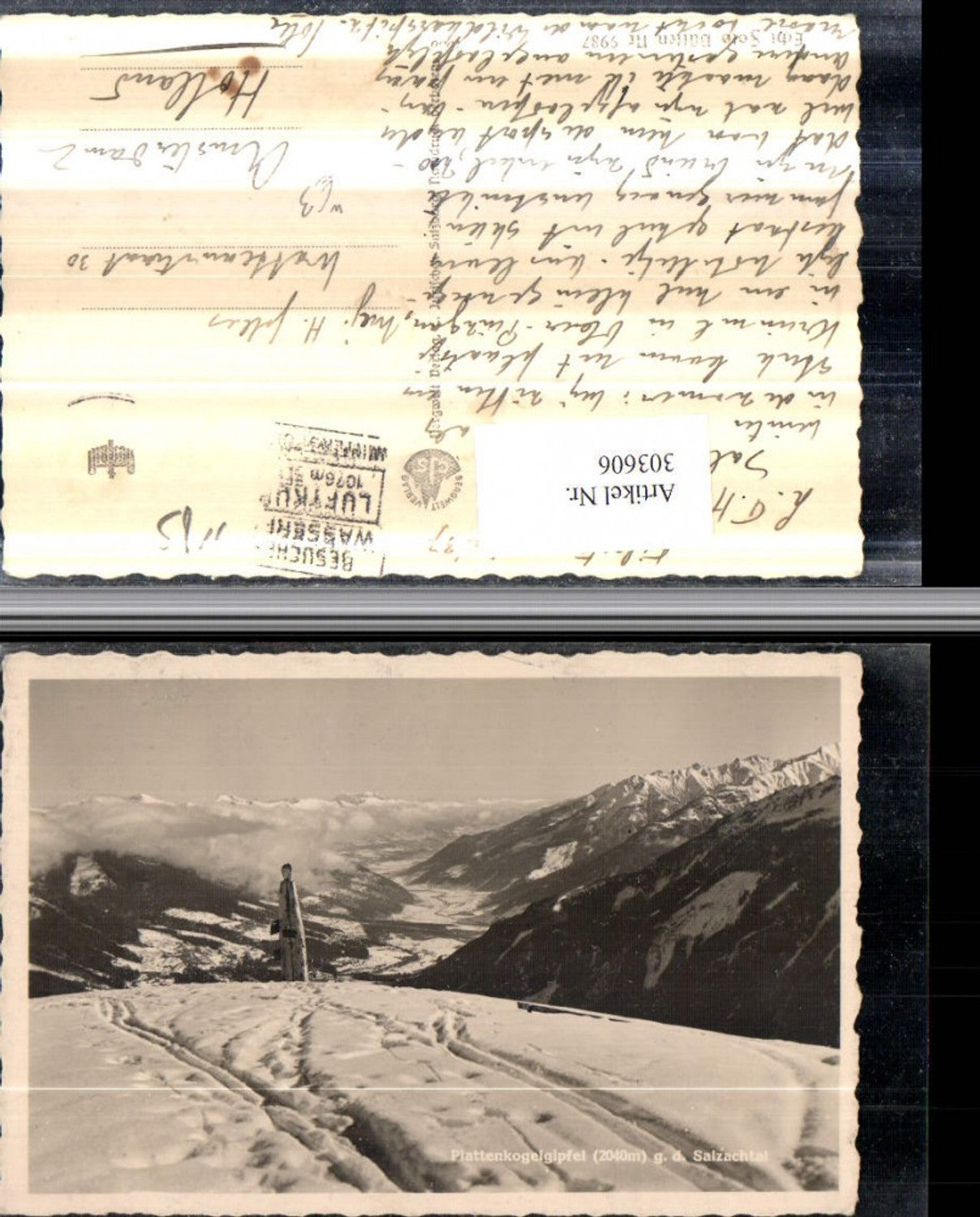 303606,Plattenkogelgipfel geg. Salzachtal Bergkulisse b. Krimml