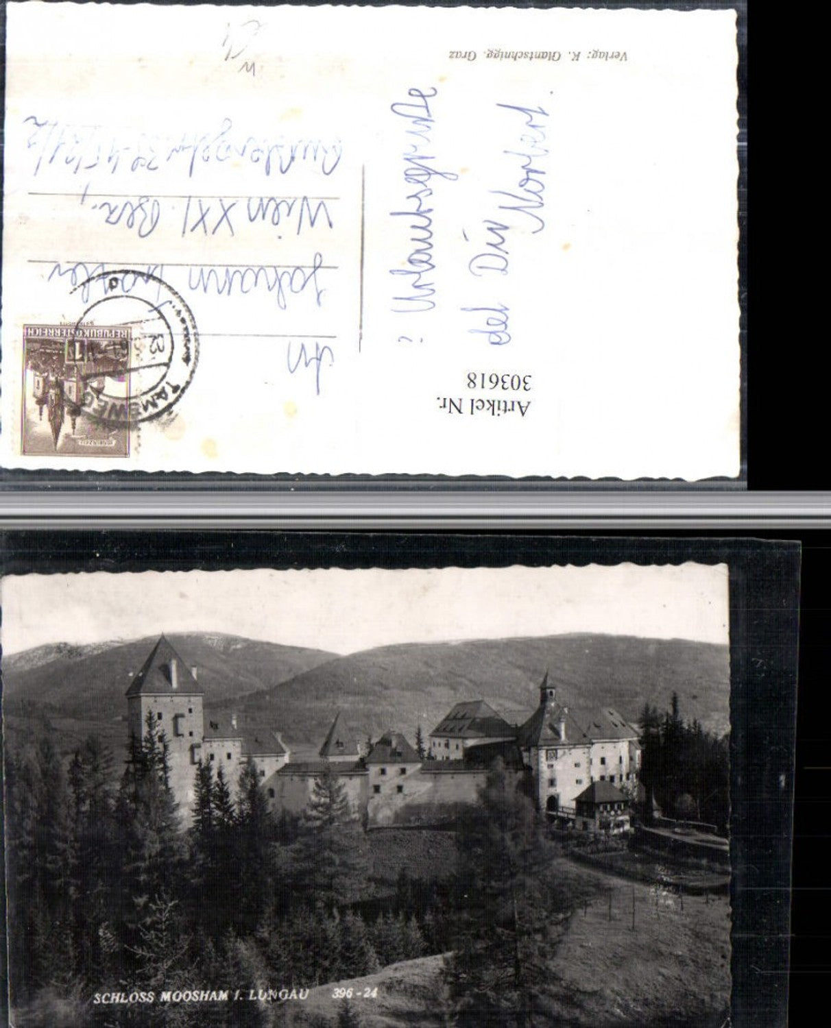 303618,Schloss Moosham im Lungau b. Voidersdorf Unternberg