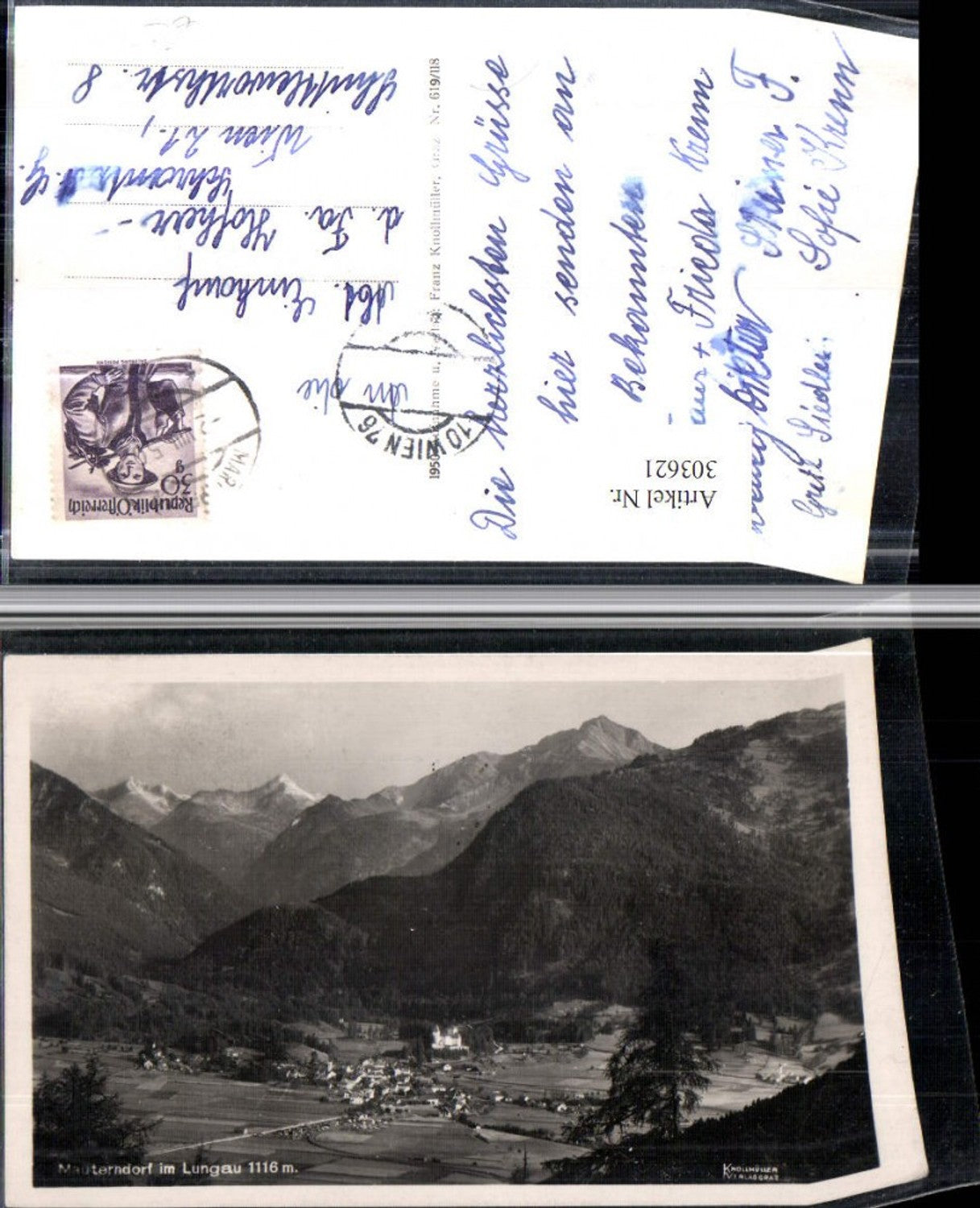 303621,Mauterndorf im Lungau Totale Bergkulisse