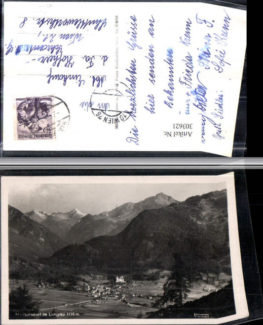 303621,Mauterndorf im Lungau Totale Bergkulisse