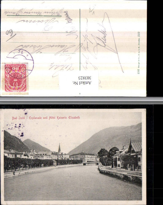 303823,Bad Ischl Esplanade u. Hotel Kaiserin Elisabeth pub Stengel & Co 2557