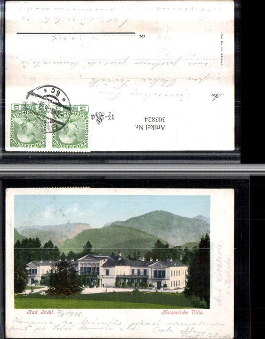 303824,Bad Ischl Kaiserliche Villa pub F. E. Brandt 293