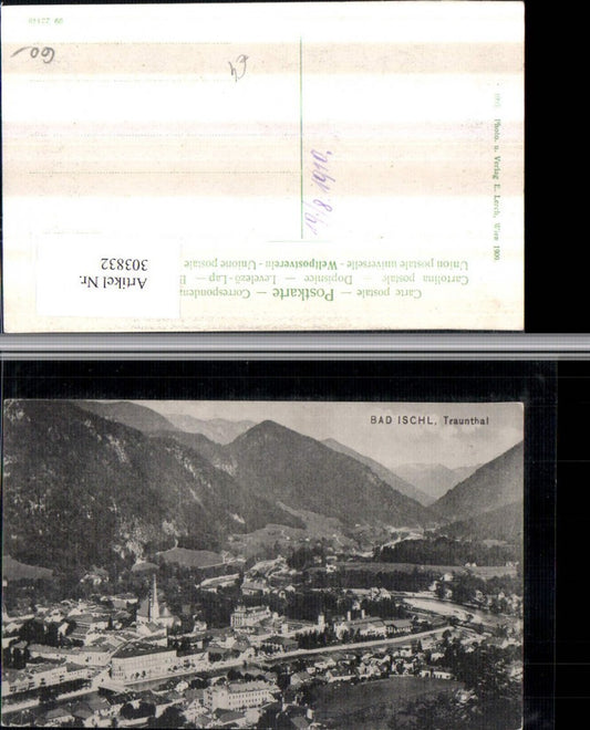 303832,Bad Ischl Totale Traunthal Bergkulisse