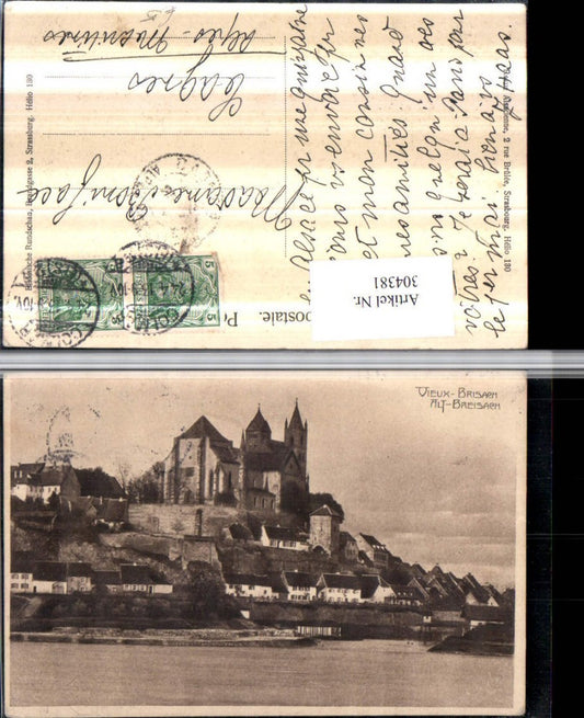 304381, Vieux Brisach Alt-Breisach am Rhein Partial view of church