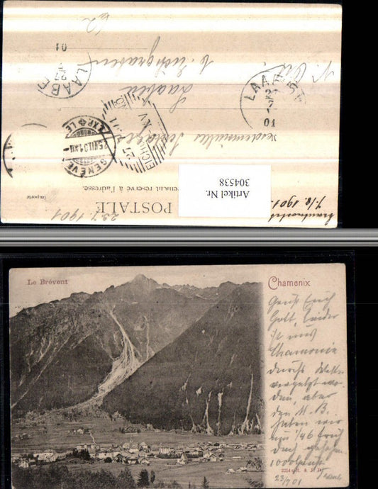 304538,Chamonix-Mont-Blanc Totale Le Brevent Bergkulisse
