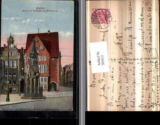 305413,Bremen Roland m. Ratskaffee