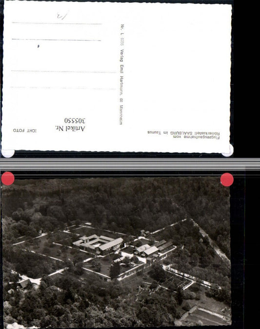 305550,Saalburg im Taunus Römerkastell b. Bad Homburg Fliegeraufnahme