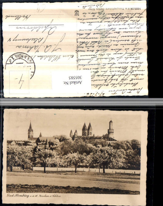305585,Bad Homburg vor d. Höhe Kirchen u. Schloss
