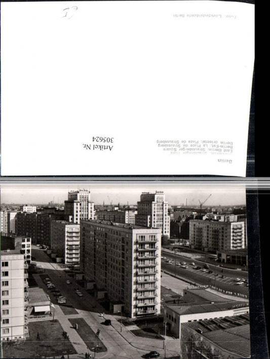 305624,Berlin Straußberger Platz Hochhäuser