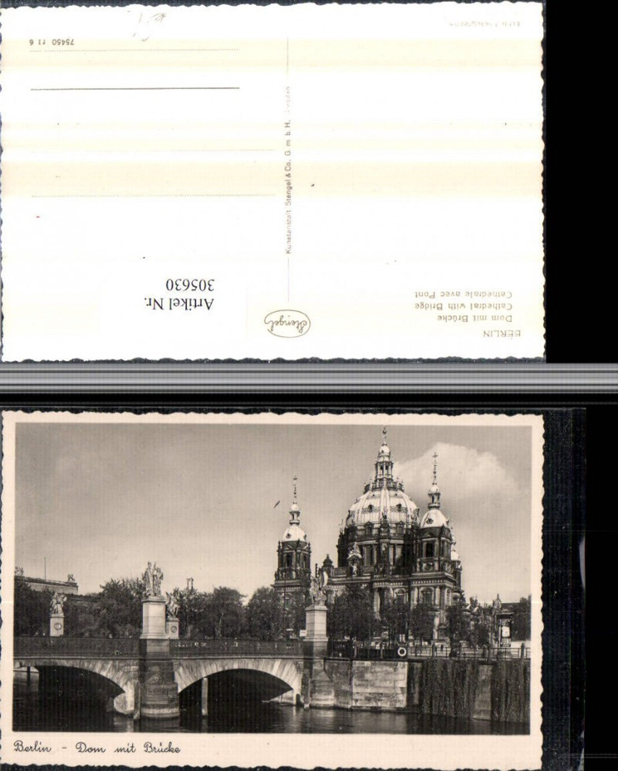 305630,Berlin Dom m. Brücke