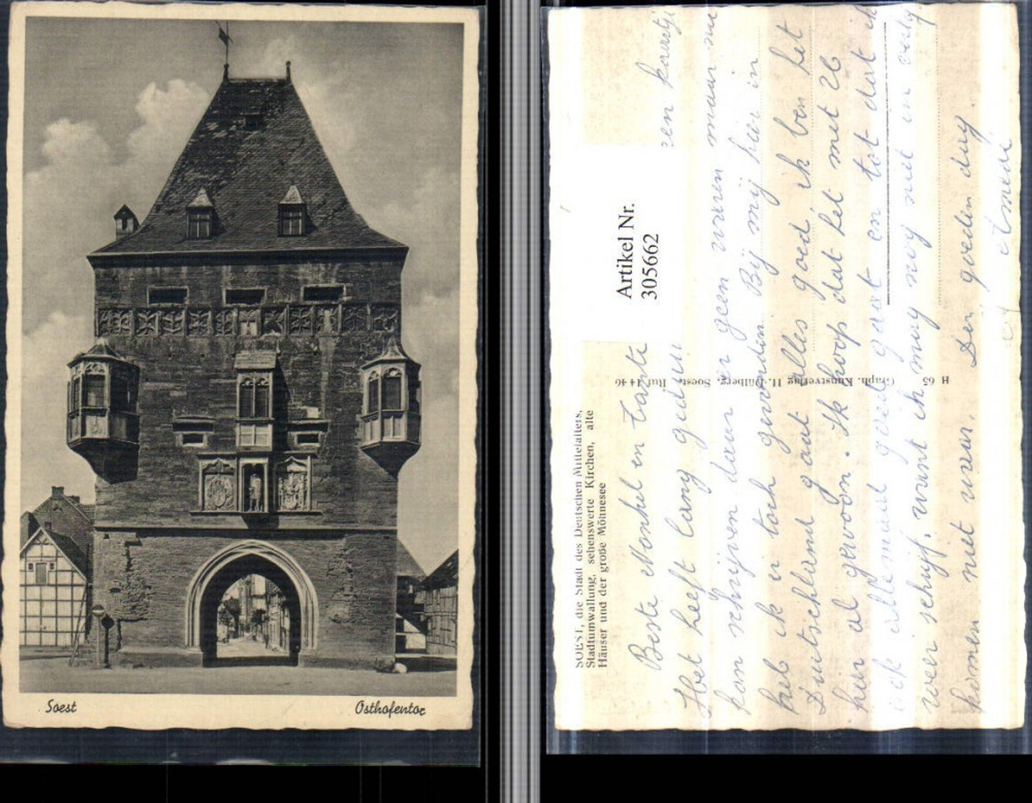 305662,Soest Osthofentor Tor Turm Erker