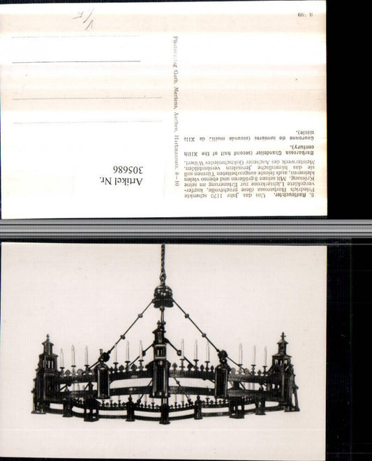 305686,Aachen Radleuchter Detailansicht pub Gerhard Mertens