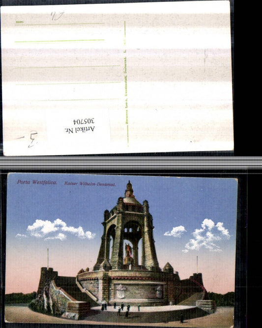 305704,Porta Westfalica Kaiser Wilhelm-Denkmal