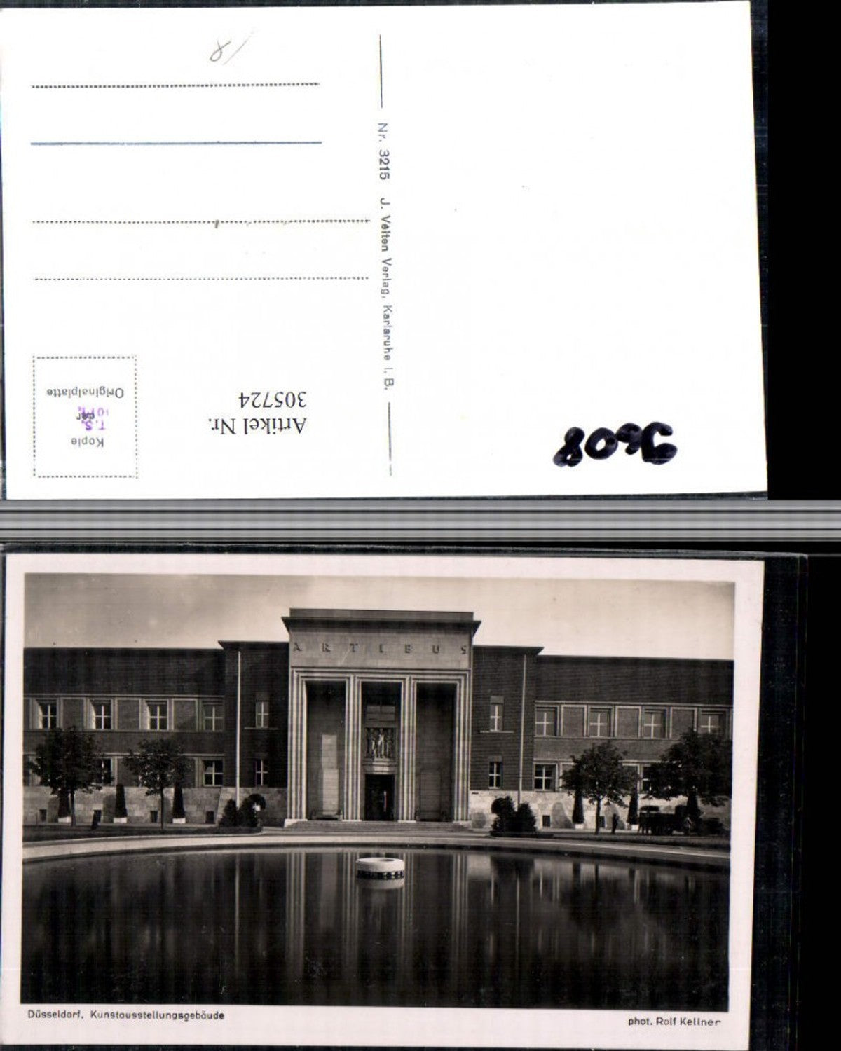 305724,Düsseldorf Kunstausstellungsgebäude Gebäude