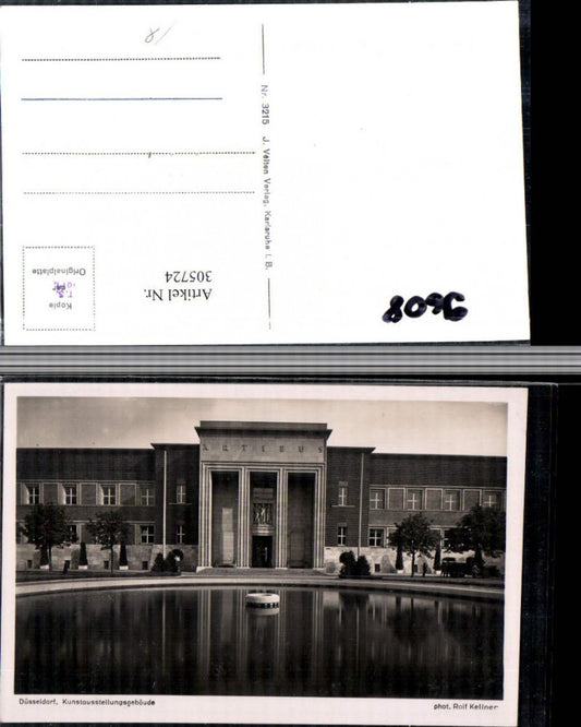 305724,Düsseldorf Kunstausstellungsgebäude Gebäude