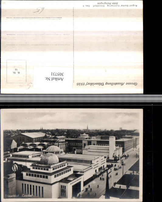 305731,Düsseldorf Gesolei Ausstellungsgebäude