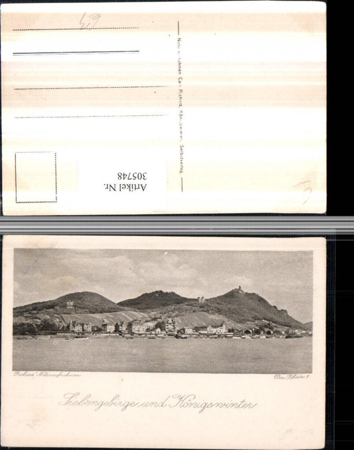 305748,Siebengebirge u. Königswinter Totale