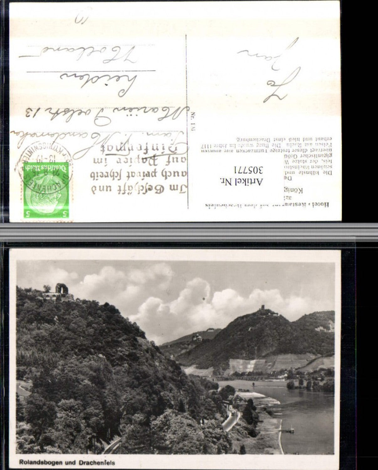 305771,Rolandsbogen u. Drachenfels b. Königswinter