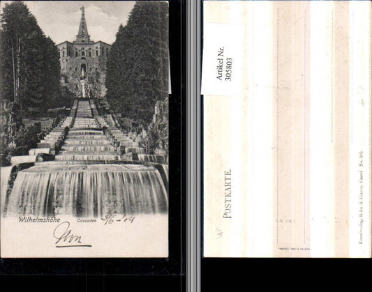 305803,Kassel Wilhelmshöhe Kaskaden