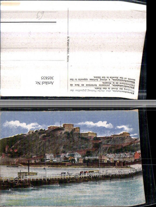 305835,Koblenz Festung Ehrenbreitstein Brücke