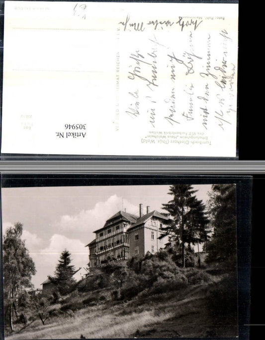 305946,Tambach-Dietharz Erholungsheim Haus Waldheim pub VEB 9/1715